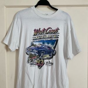 Brandy Melville Penelope West Coast Top in White